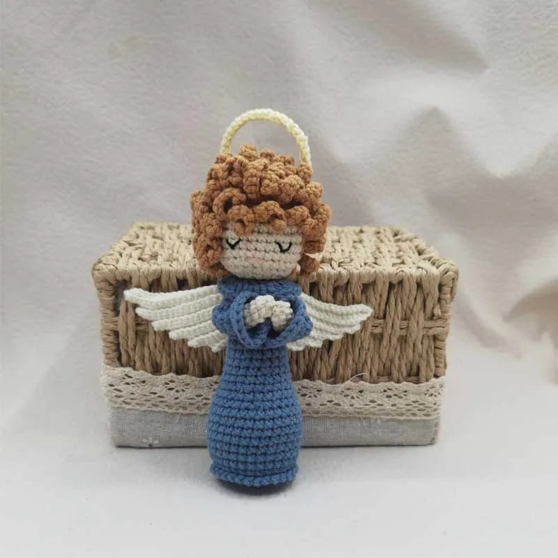 Handmade Crochet Madonna Plush Toy